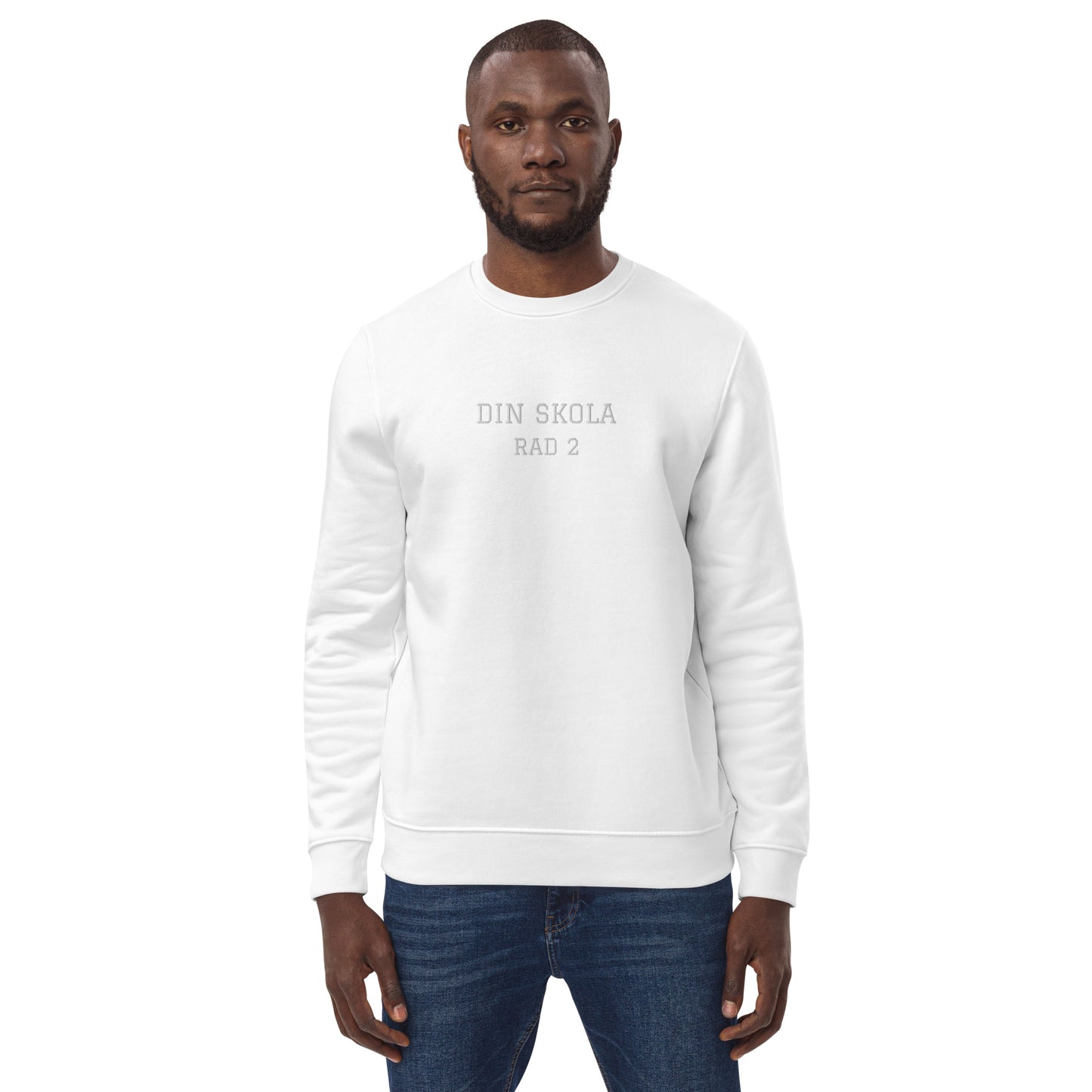 DESIGNA SJÄLV - PREMIUM - Collegetröja med broderad text