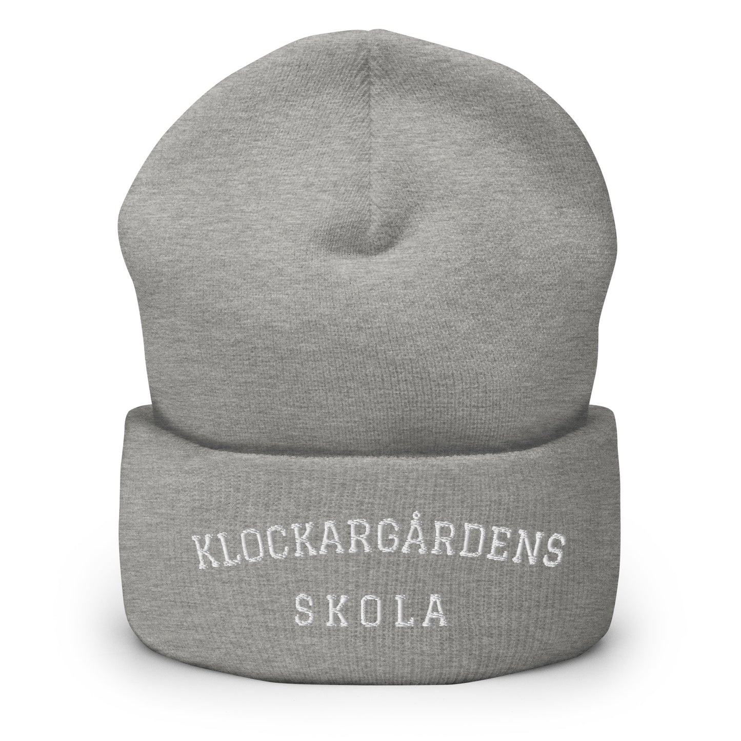 KLOCKARGÅRDENS SKOLA - Broderad mössa - 9 färger