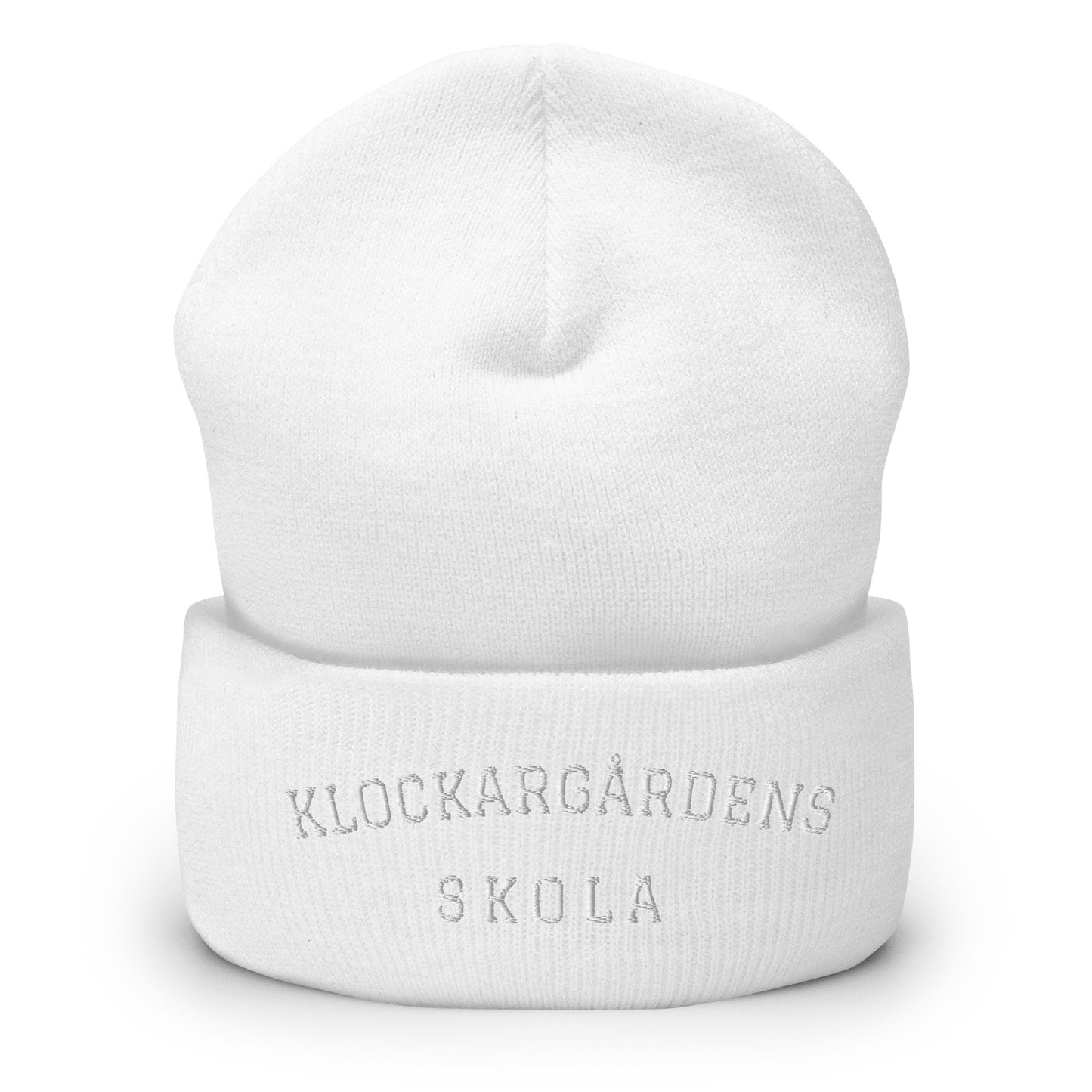 KLOCKARGÅRDENS SKOLA - Broderad mössa - 9 färger
