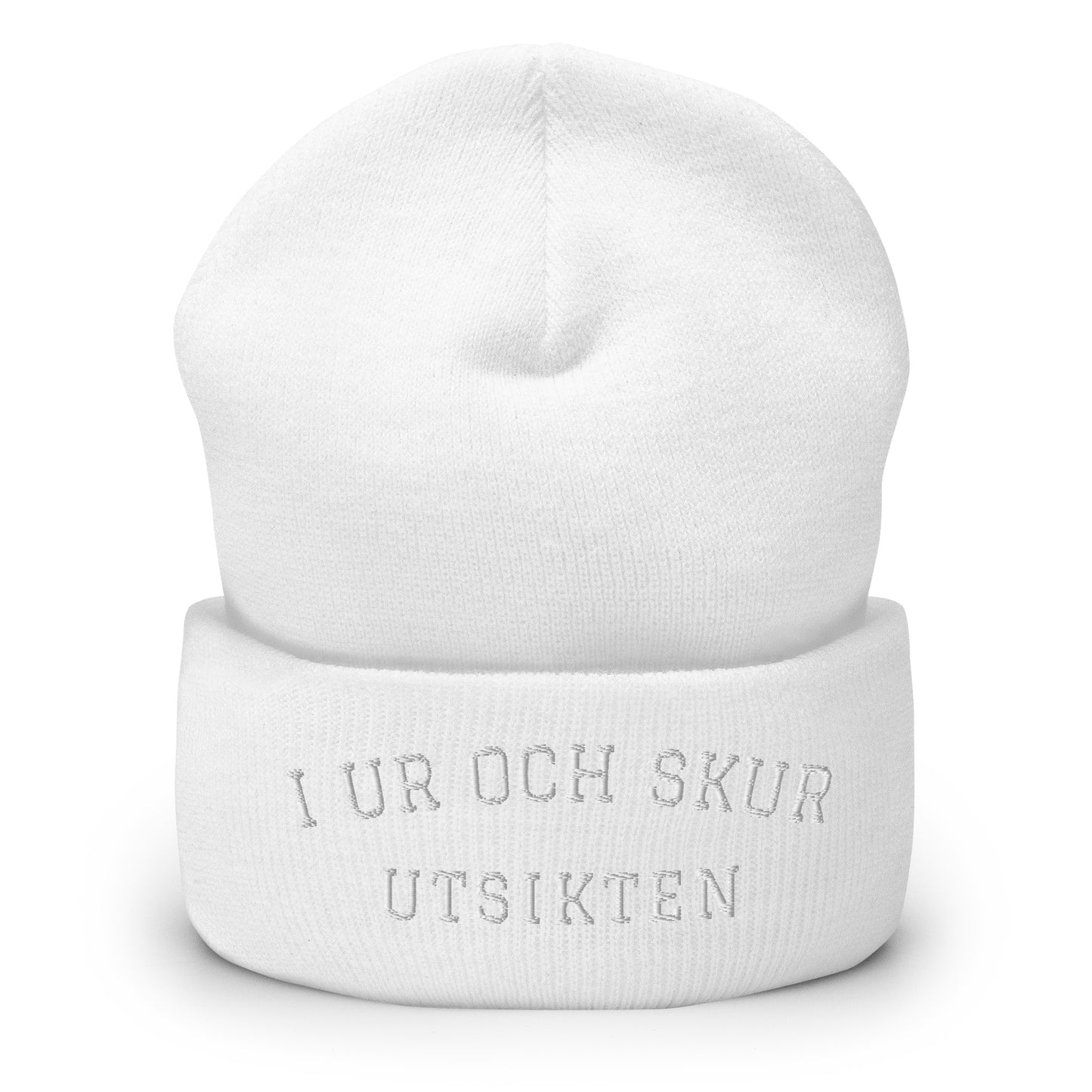 I UR OCH SKUR UTSIKTEN - Broderad mössa - 9 färger