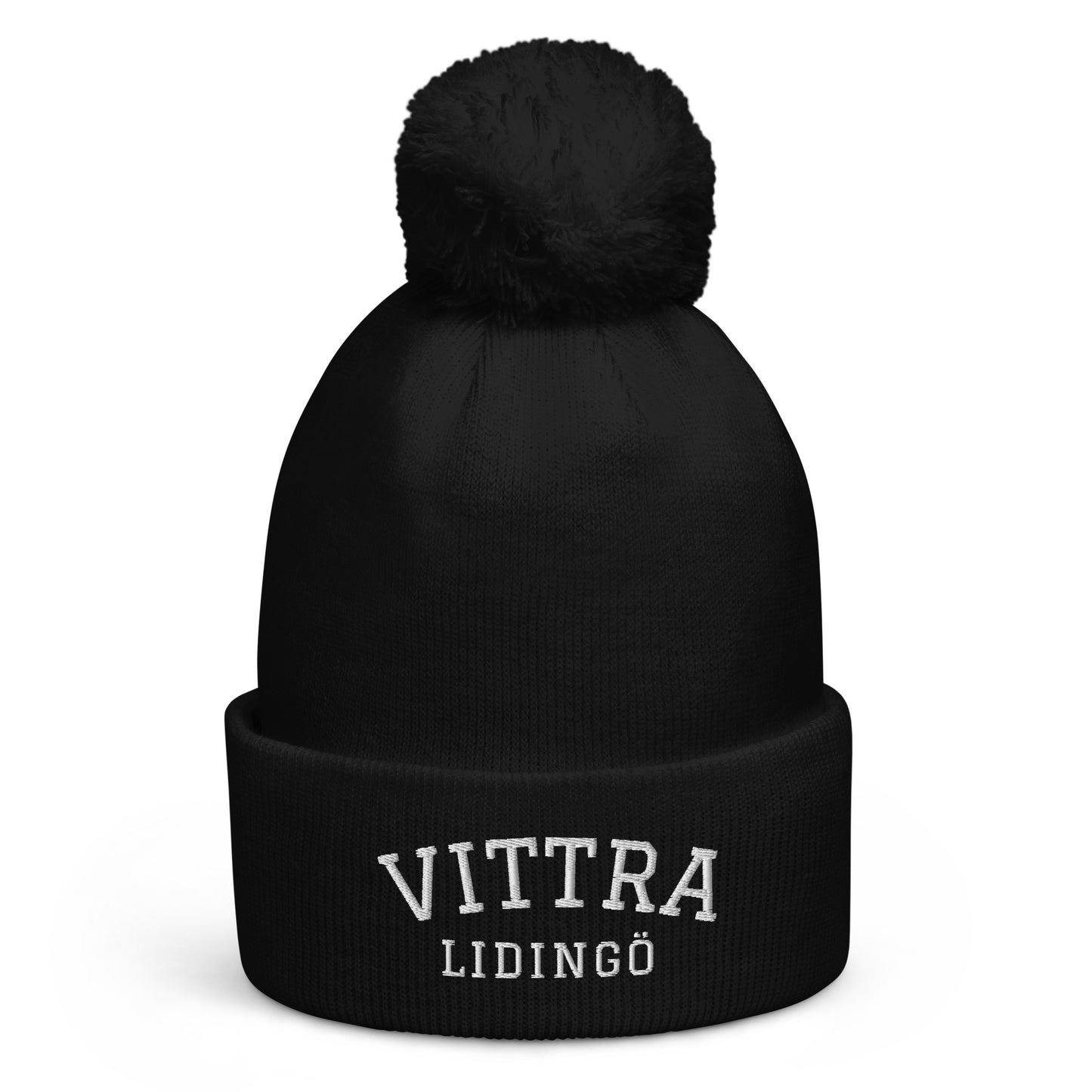 VITTRA LIDINGÖ - Tofsmössa med brodyr - 6 färger