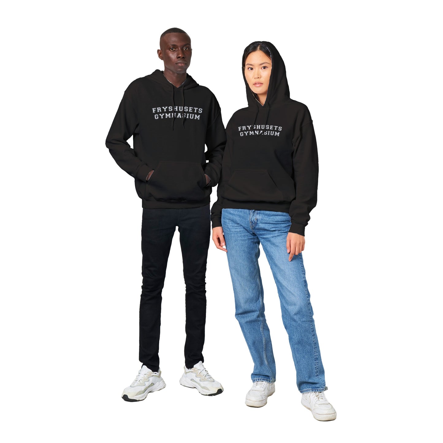 FRYSHUSETS GYMNASIUM - Unisex hoodie - 5 färger