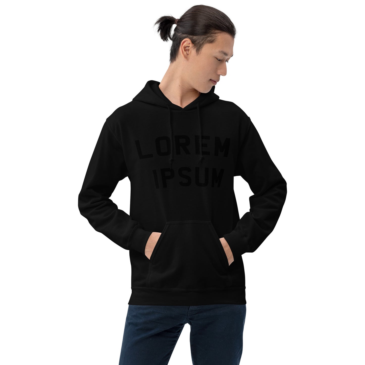 LOREM IPSUM - Premium unisex eco collegetröja med tryck - 12 färger