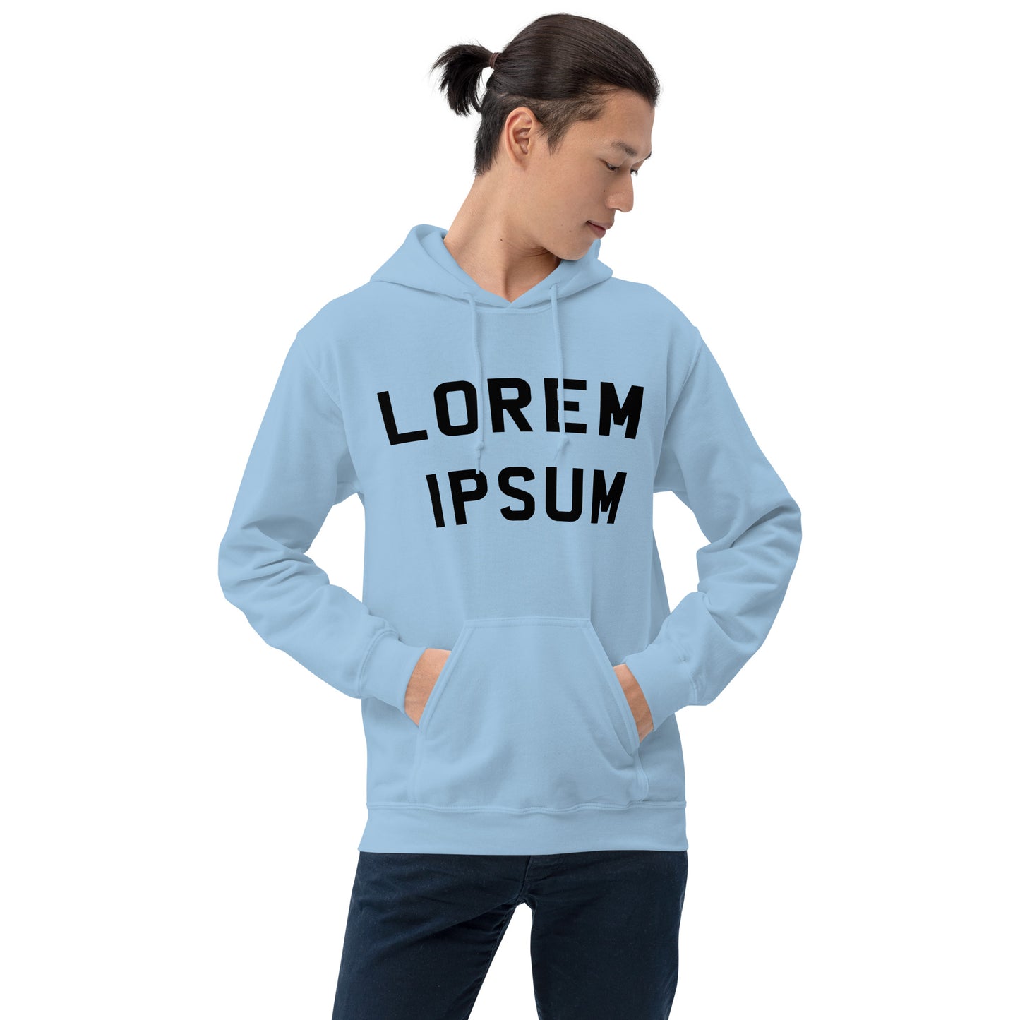 LOREM IPSUM - Premium unisex eco collegetröja med tryck - 12 färger