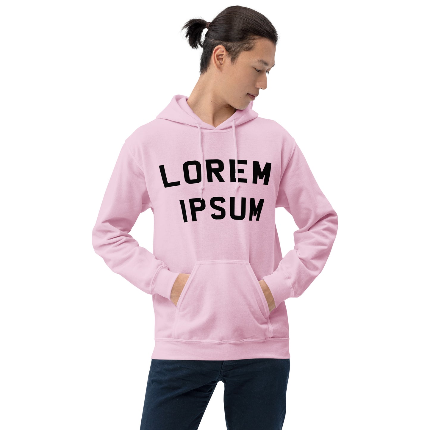 LOREM IPSUM - Premium unisex eco collegetröja med tryck - 12 färger