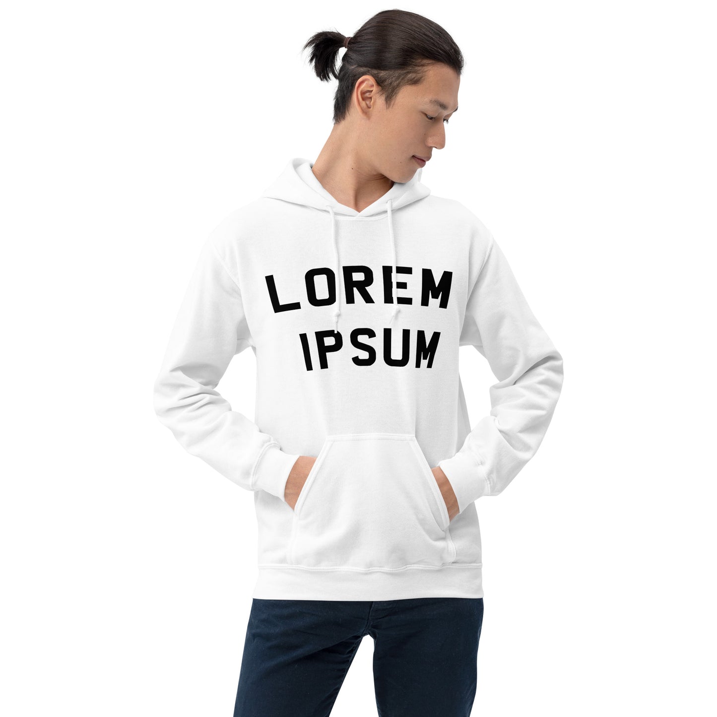 LOREM IPSUM - Premium unisex eco collegetröja med tryck - 12 färger