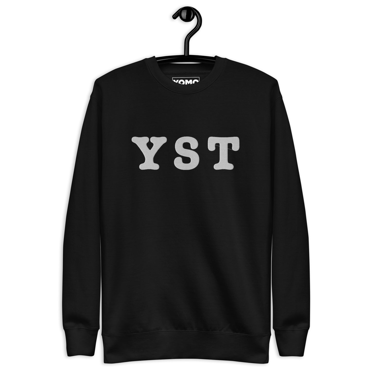 YSTAD (YST) - Premium Unisex Sweatshirt/Collegetröja med vit brodyr - 2 färger