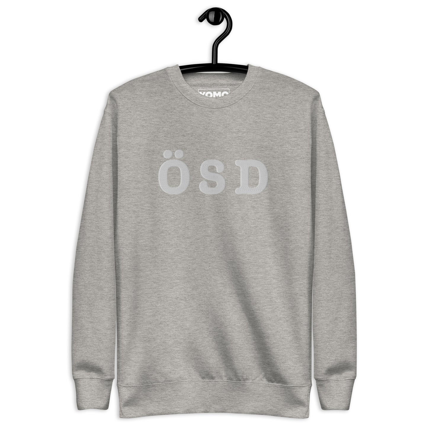 ÖSTERSUND (ÖSD) - Premium Unisex Sweatshirt/Collegetröja med vit brodyr - 4 färger