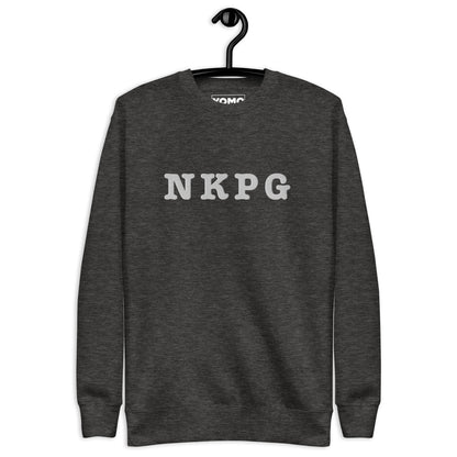 NORRKÖPING (NKPG) - Premium Unisex Sweatshirt/Collegetröja med vit brodyr - 4 färger