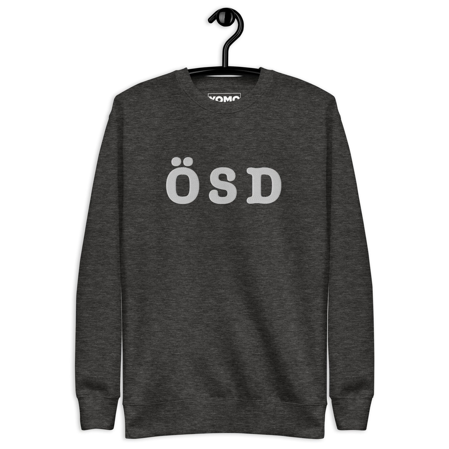 ÖSTERSUND (ÖSD) - Premium Unisex Sweatshirt/Collegetröja med vit brodyr - 4 färger