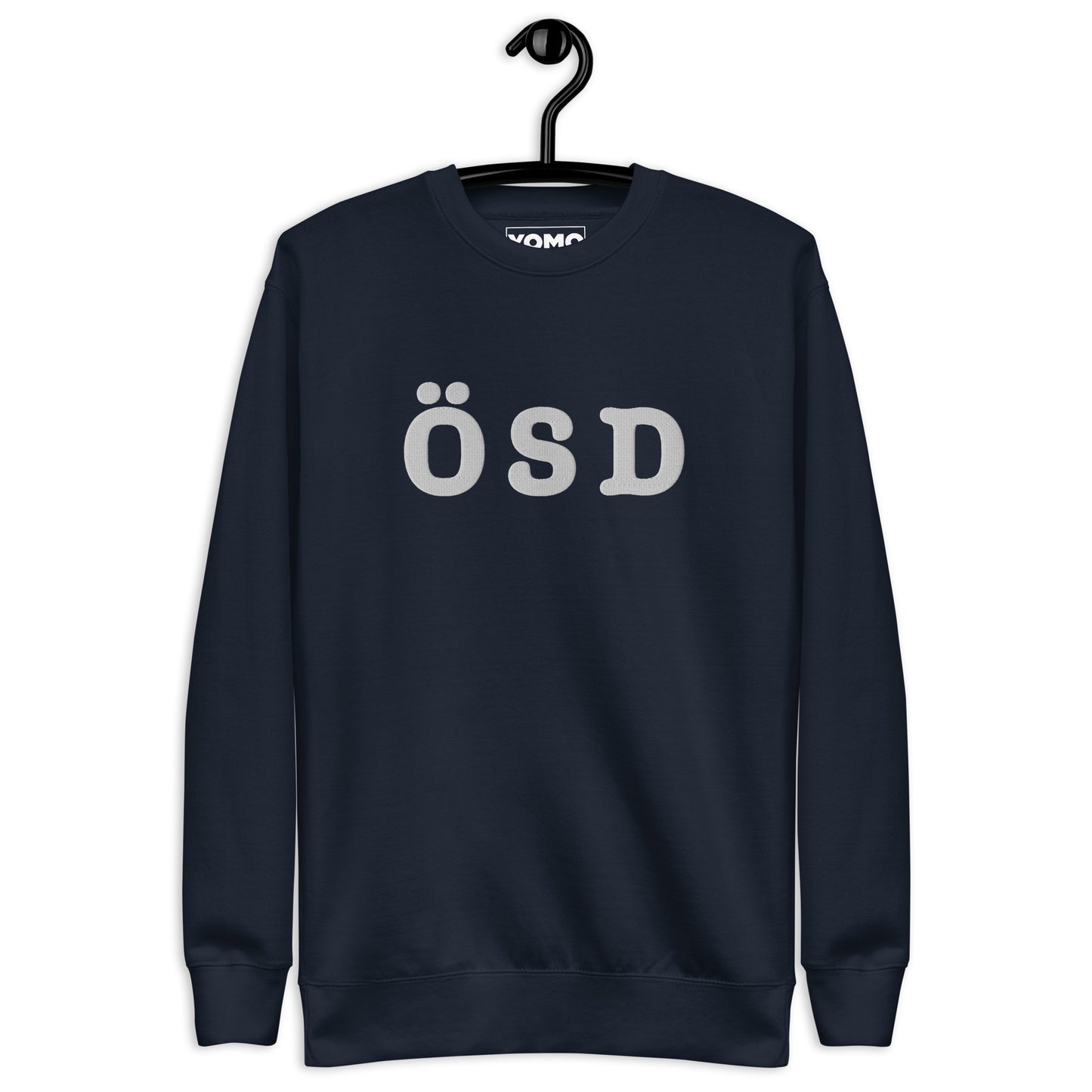 ÖSTERSUND (ÖSD) - Premium Unisex Sweatshirt/Collegetröja med vit brodyr - 4 färger