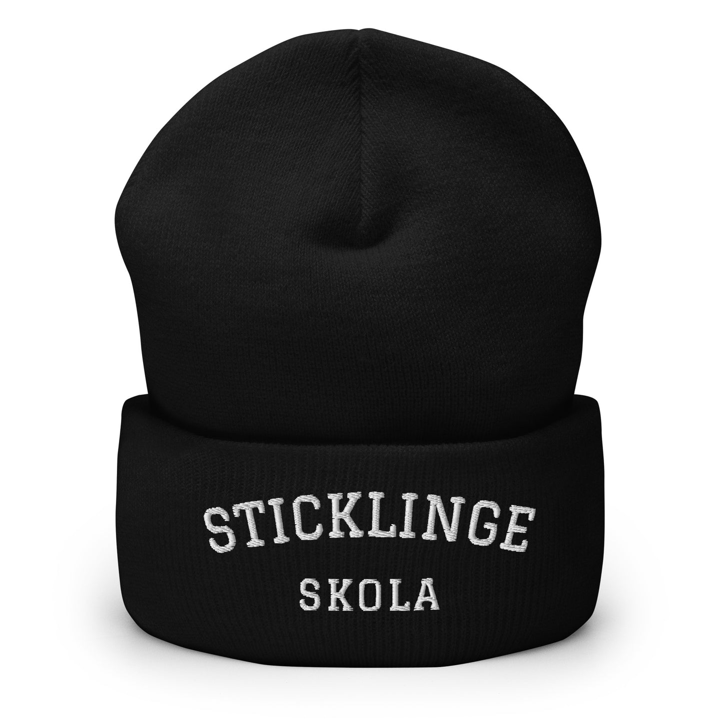 STICKLINGE SKOLA - Broderad mössa - 9 färger