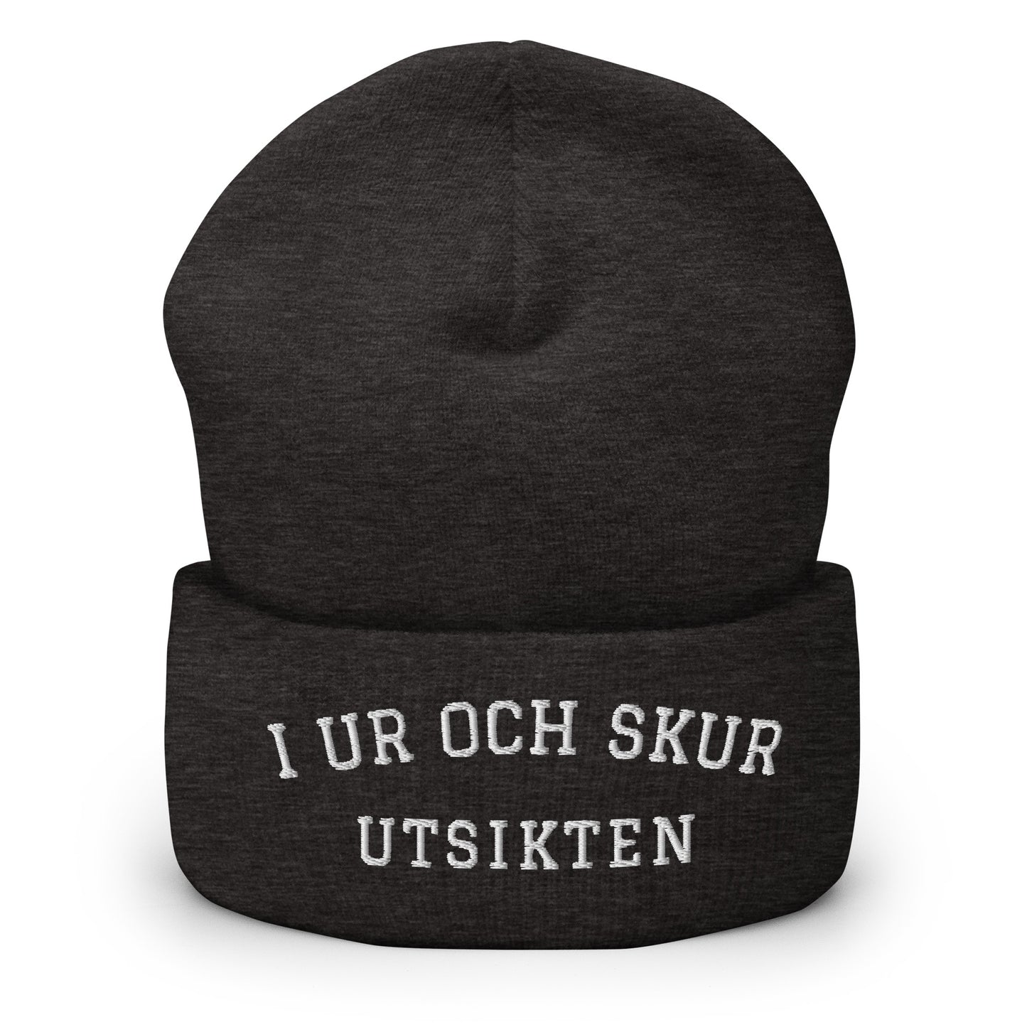 I UR OCH SKUR UTSIKTEN - Broderad mössa - 9 färger