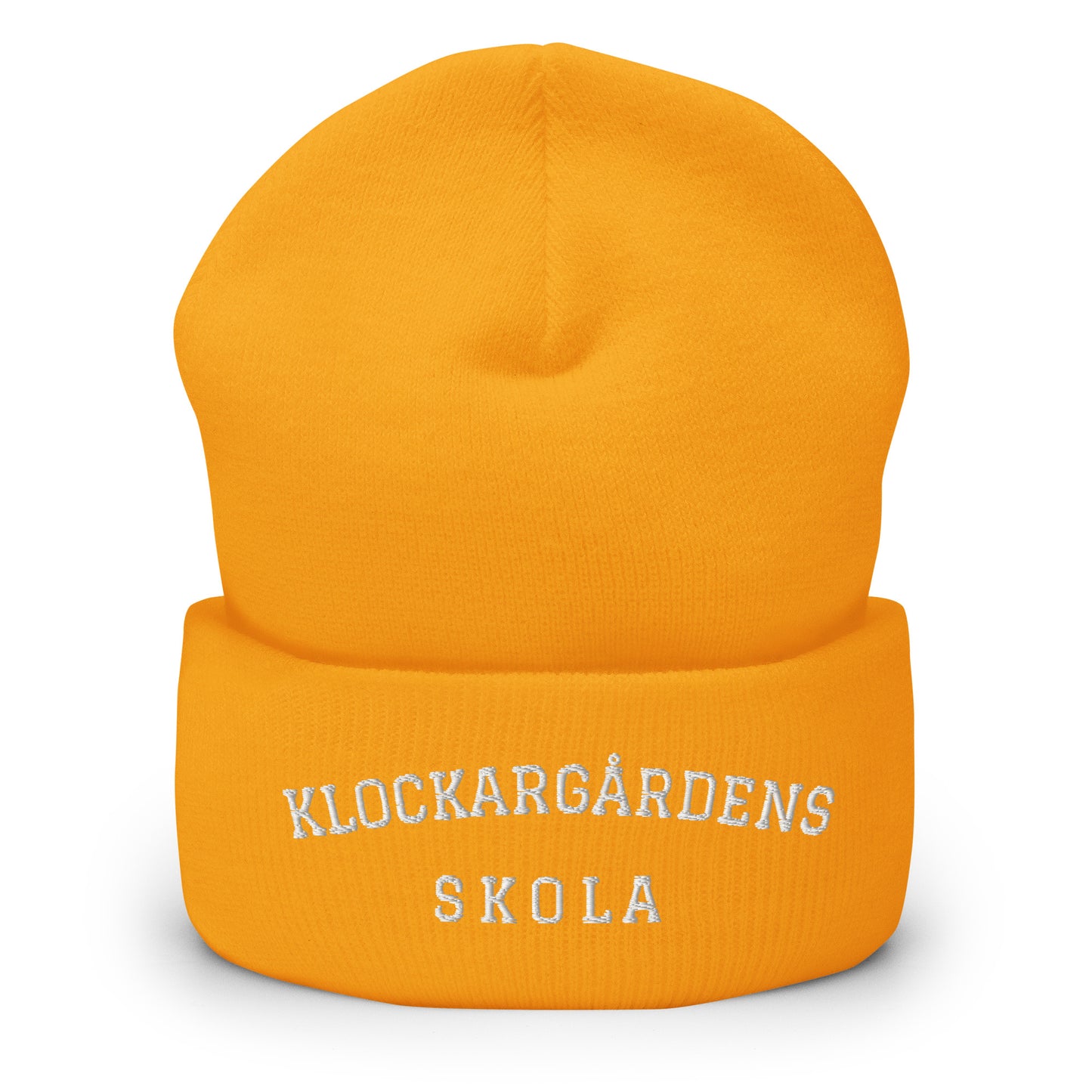 KLOCKARGÅRDENS SKOLA - Broderad mössa - 9 färger