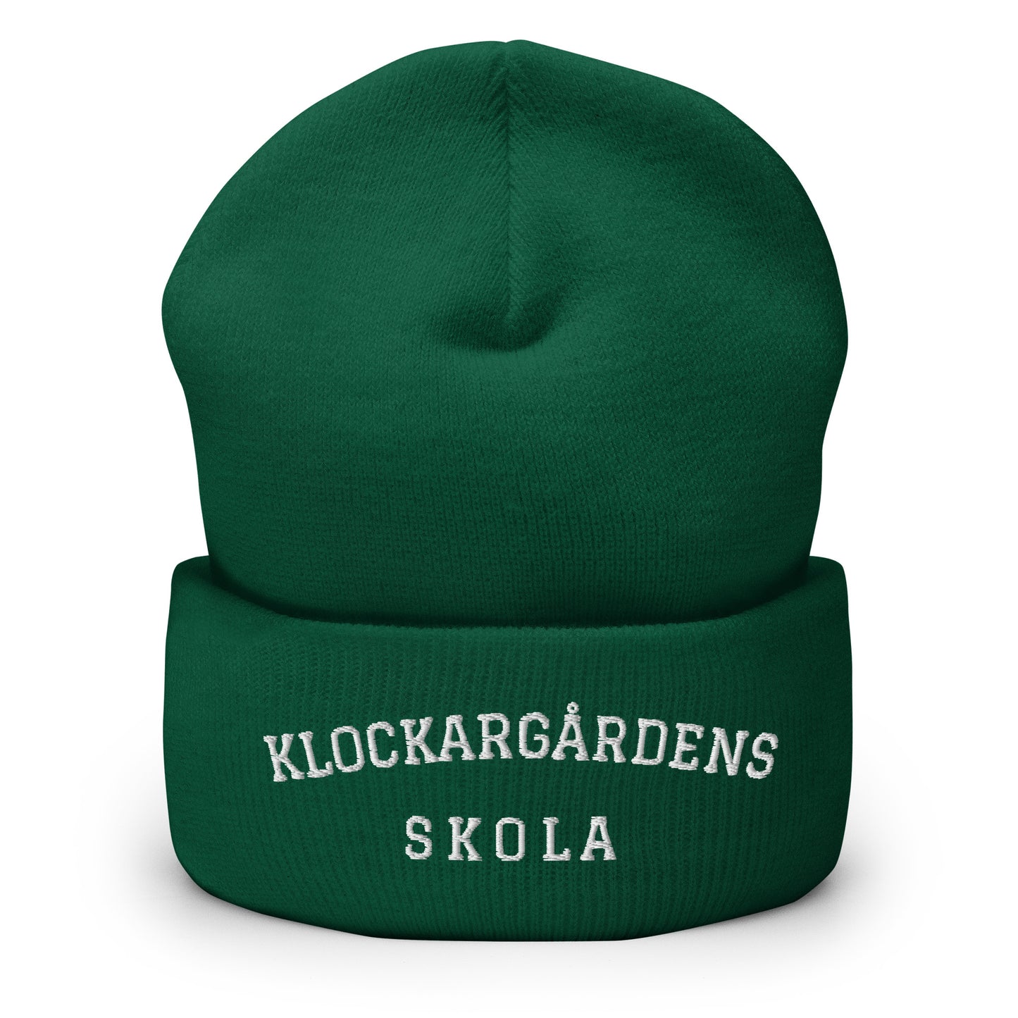 KLOCKARGÅRDENS SKOLA - Broderad mössa - 9 färger