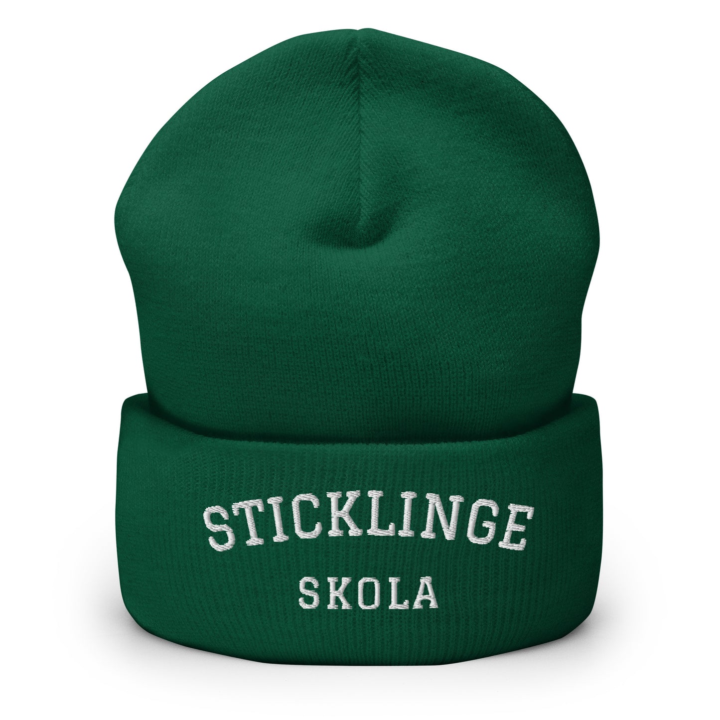 STICKLINGE SKOLA - Broderad mössa - 9 färger