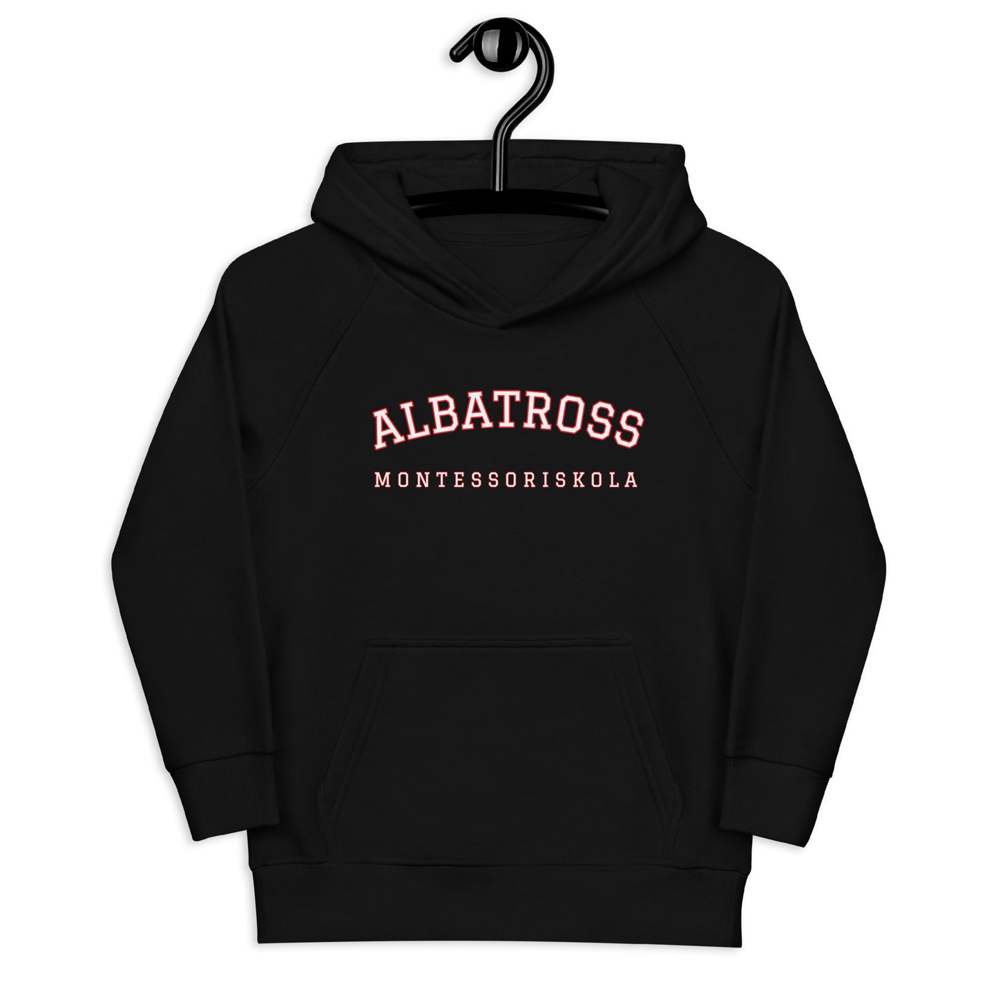 ALBATROSS MONTESSORI SKOLA - Unisex hoodie 4-12 år - 3 färger