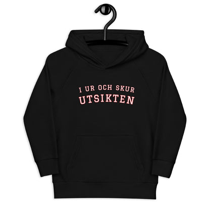 I UR OCH SKUR UTSIKTEN - Unisex hoodie 4-12 år - 3 färger