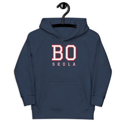 BO SKOLA - Unisex hoodie 4-12 år - 3 färger