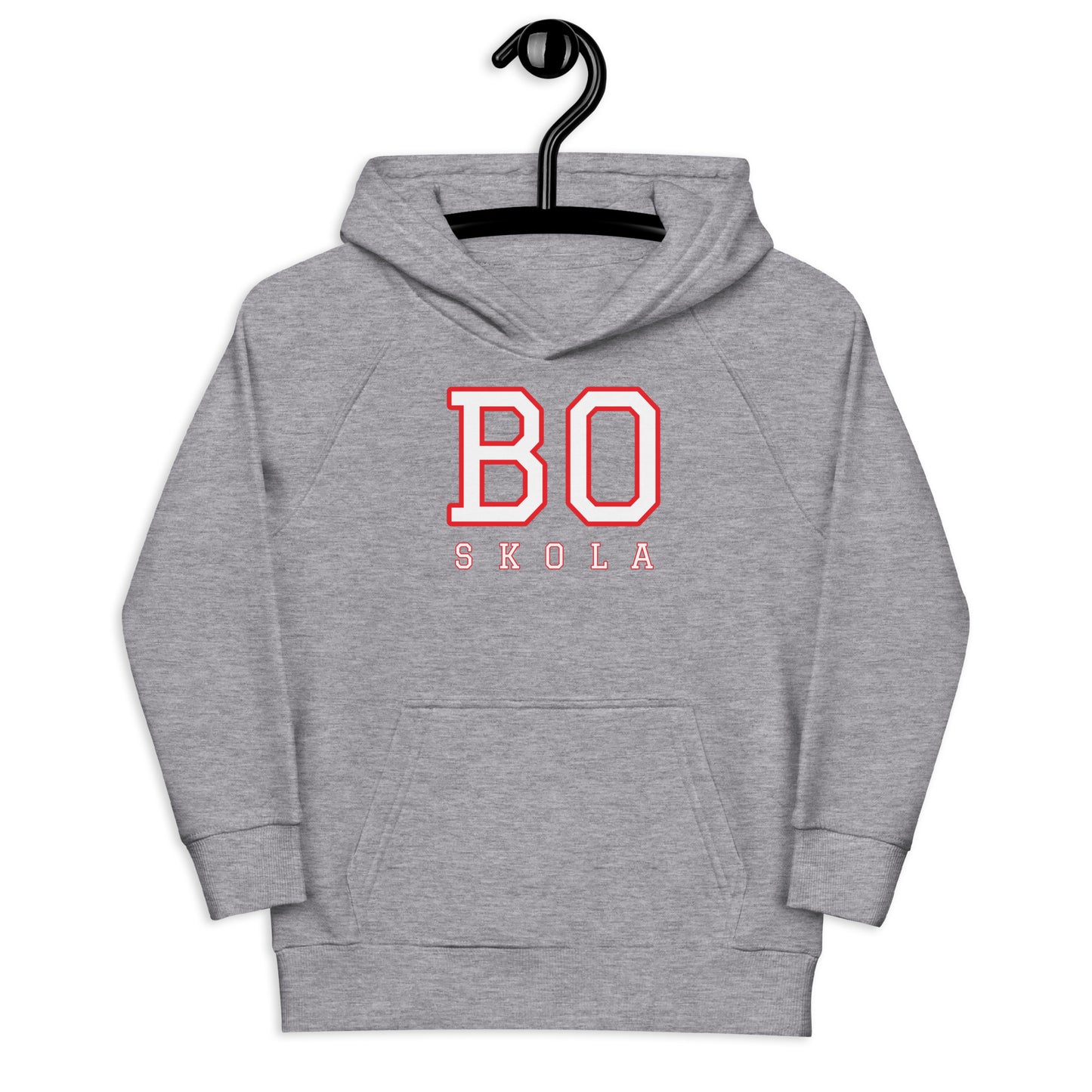 BO SKOLA - Unisex hoodie 4-12 år - 3 färger