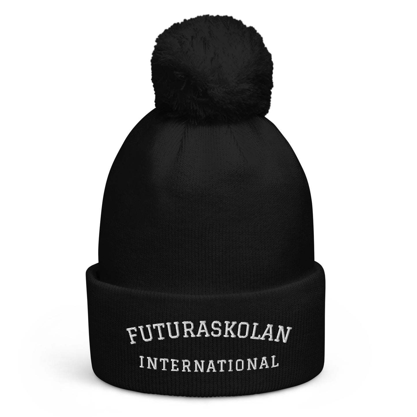 FUTURASKOLAN INTERNATIONAL - Tofsmössa med brodyr - 6 färger