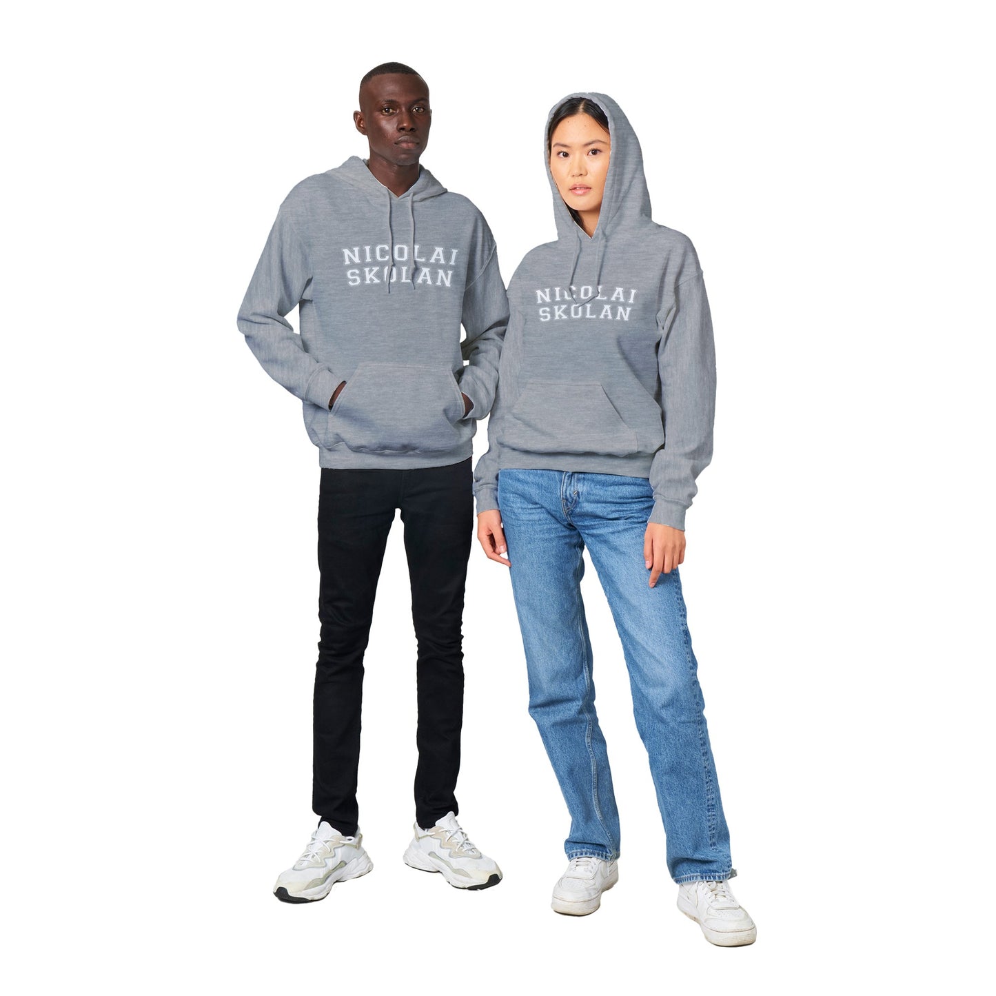 NICOLAISKOLAN - Unisex hoodie - 5 färger