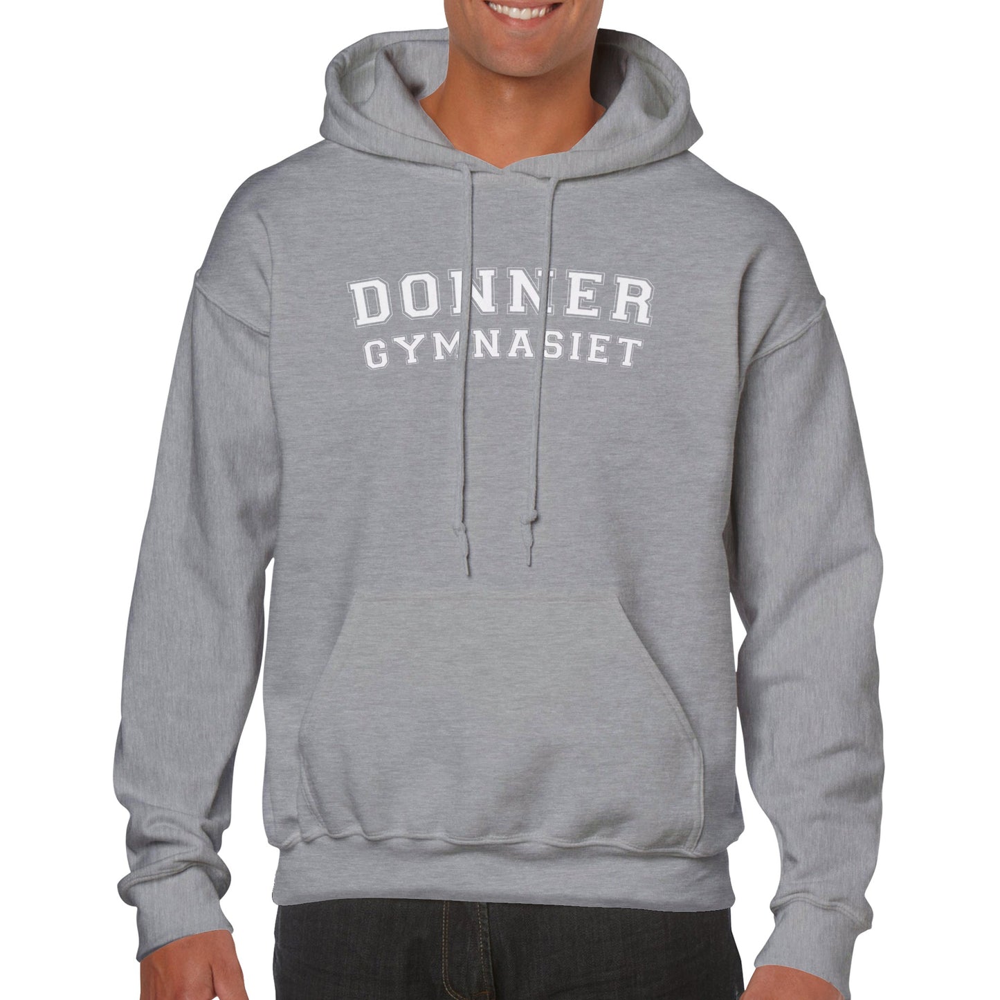 DONNERGYMNASIET - Unisex hoodie - 5 färger