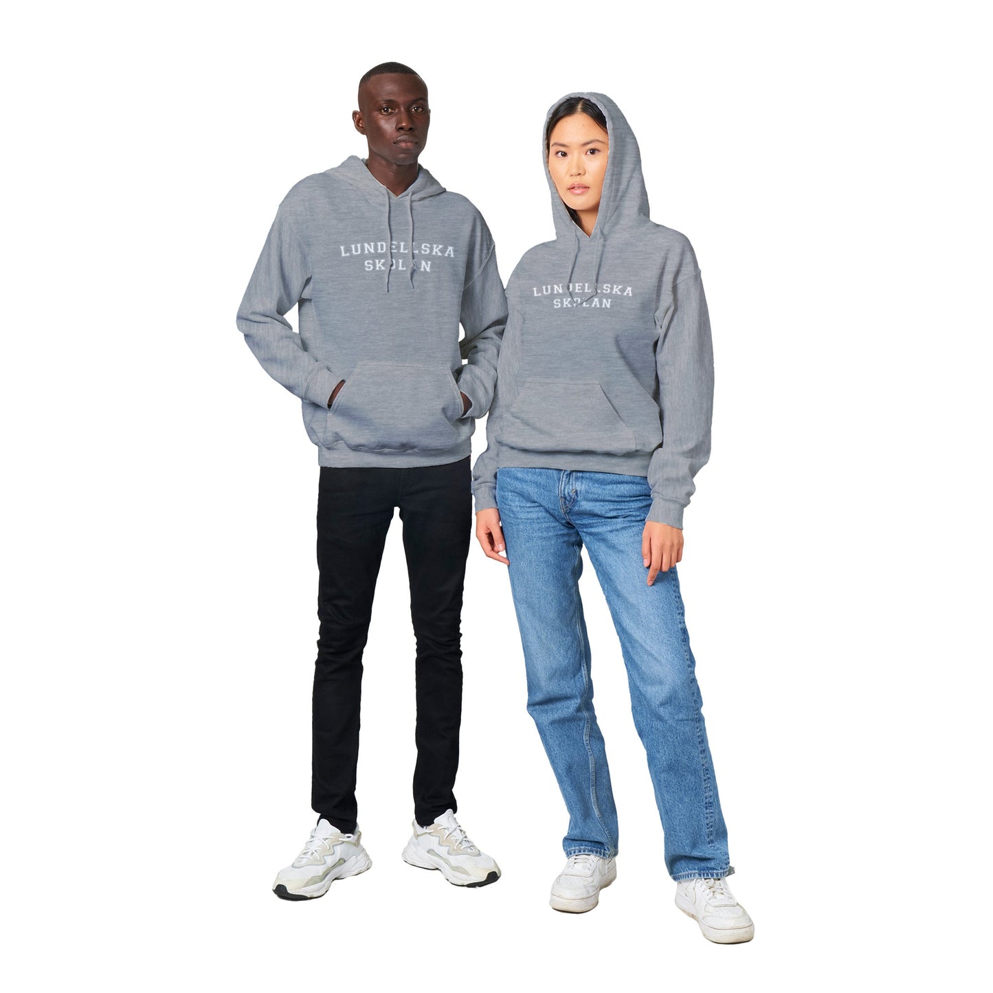 LUNDELLSKA SKOLAN - Unisex hoodie - 5 färger