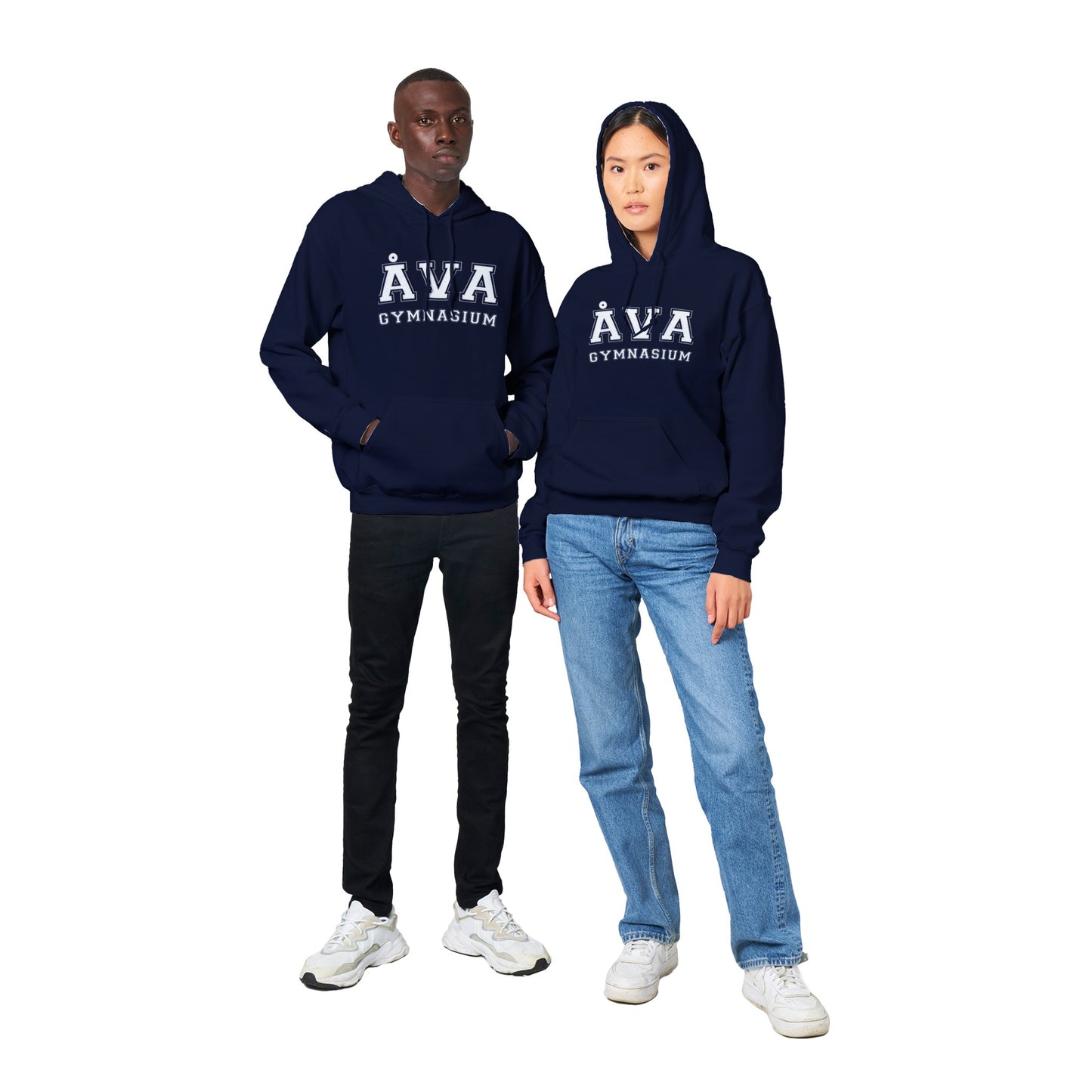 ÅVA GYMNASIUM - Unisex hoodie - 5 färger