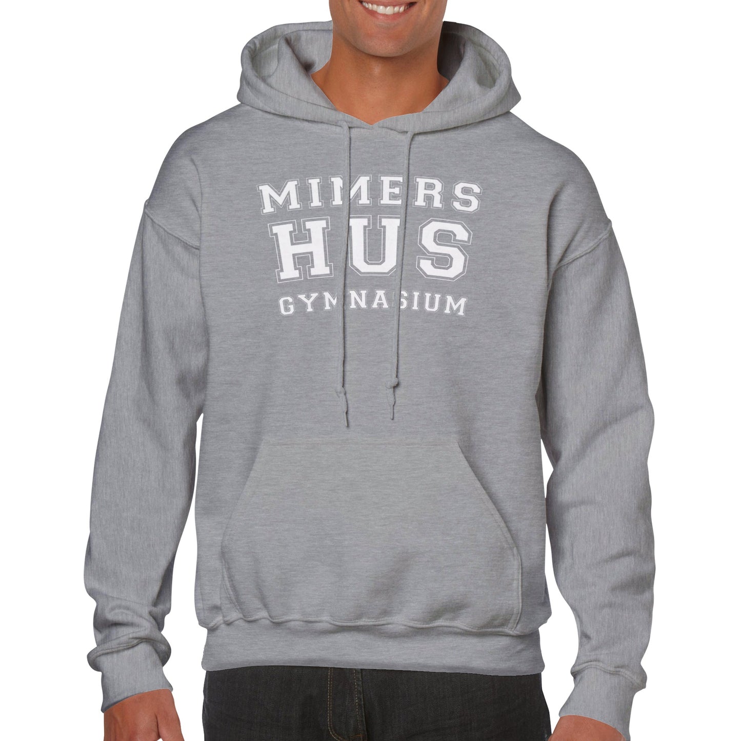 MIMERS HUS GYMNASIUM - Unisex hoodie - 5 färger