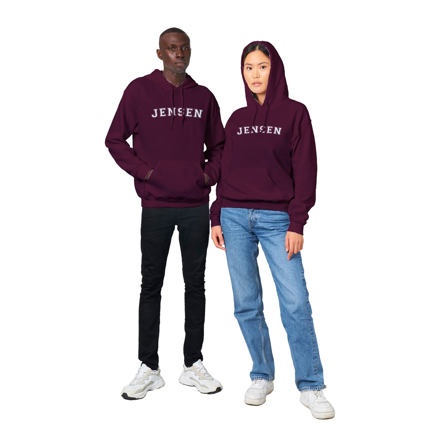 JENSEN - Unisex hoodie - 5 färger