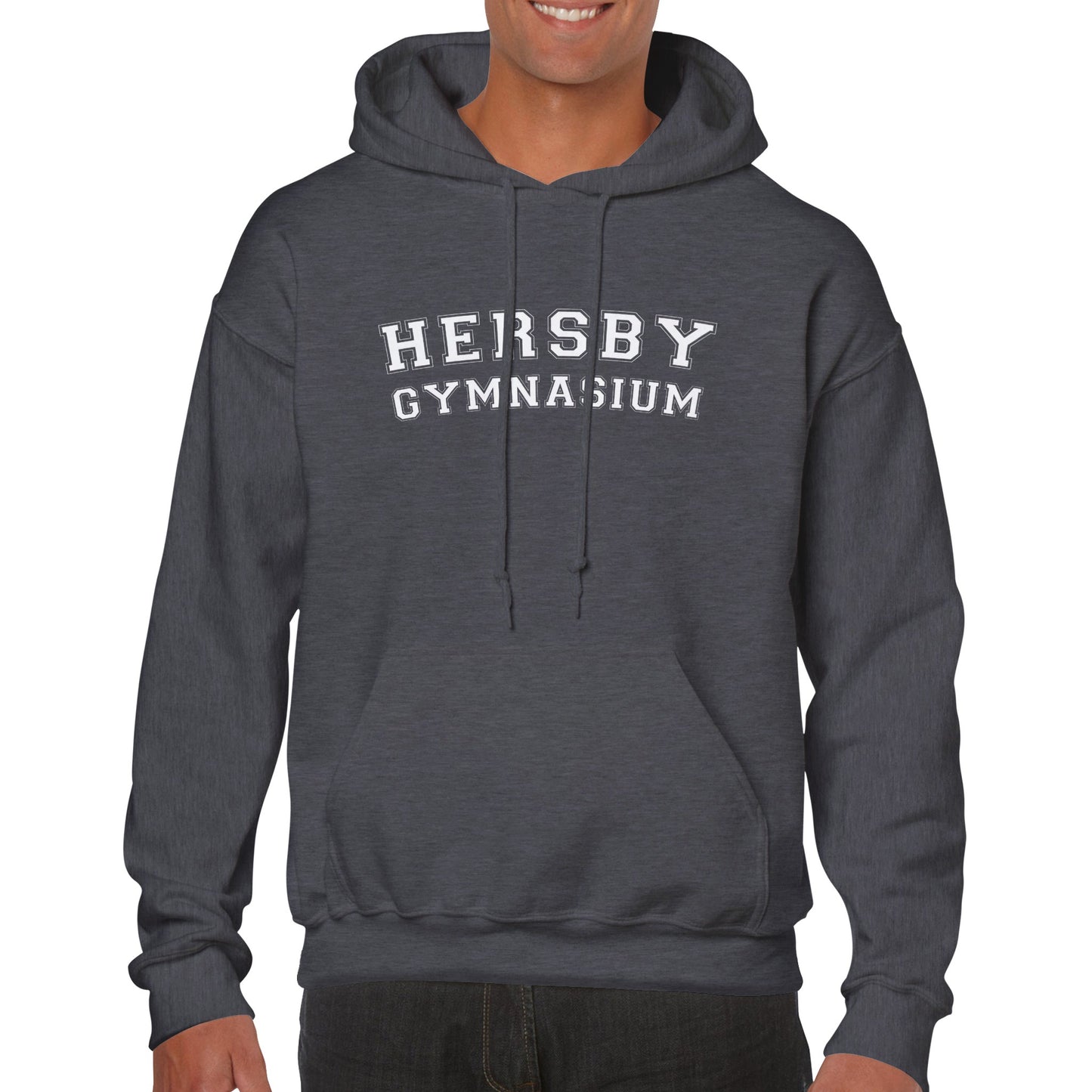 HERSBY GYMNASIUM - Unisex hoodie - 5 färger