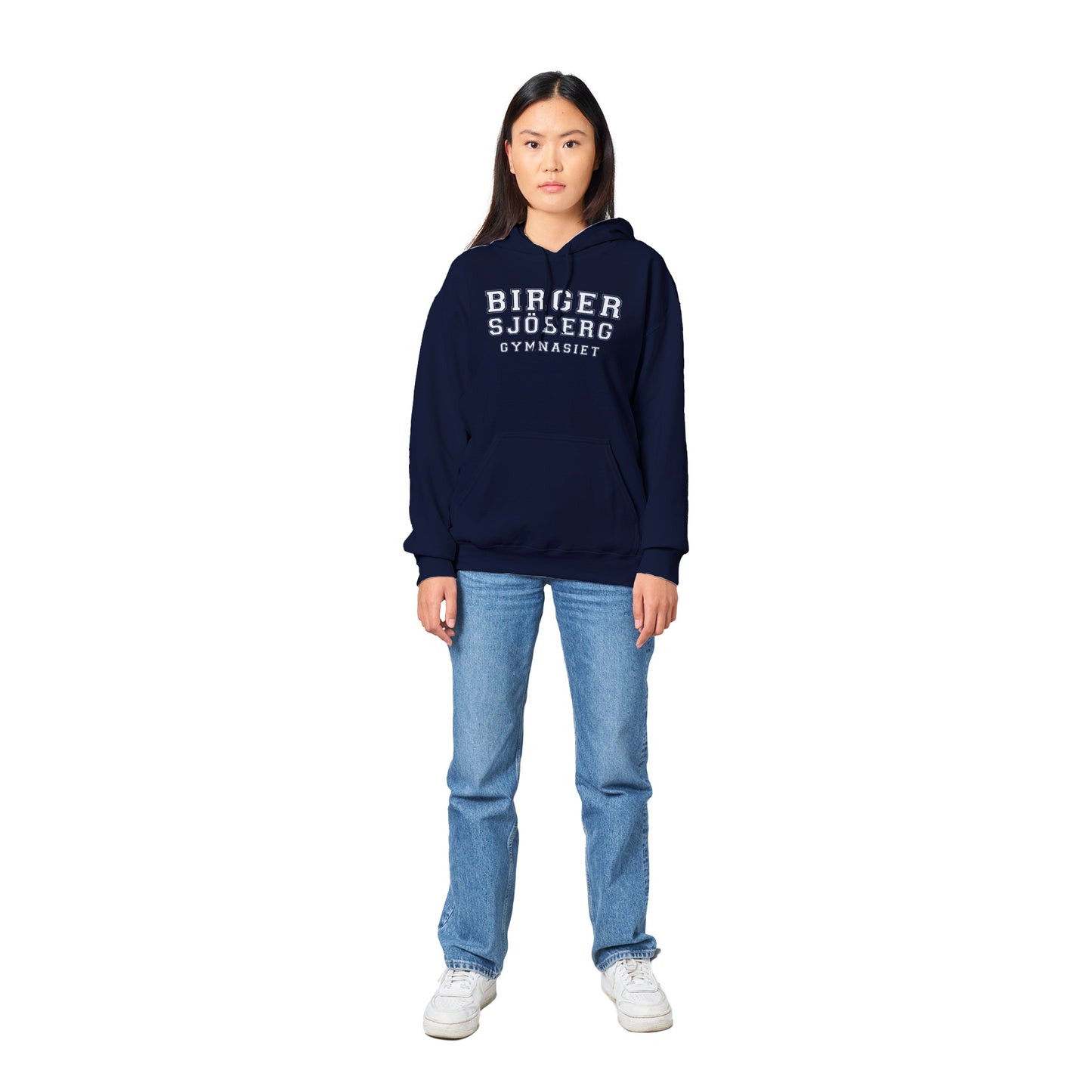 BIRGER SJÖBERGGYMNASIET - Unisex hoodie - 5 färger