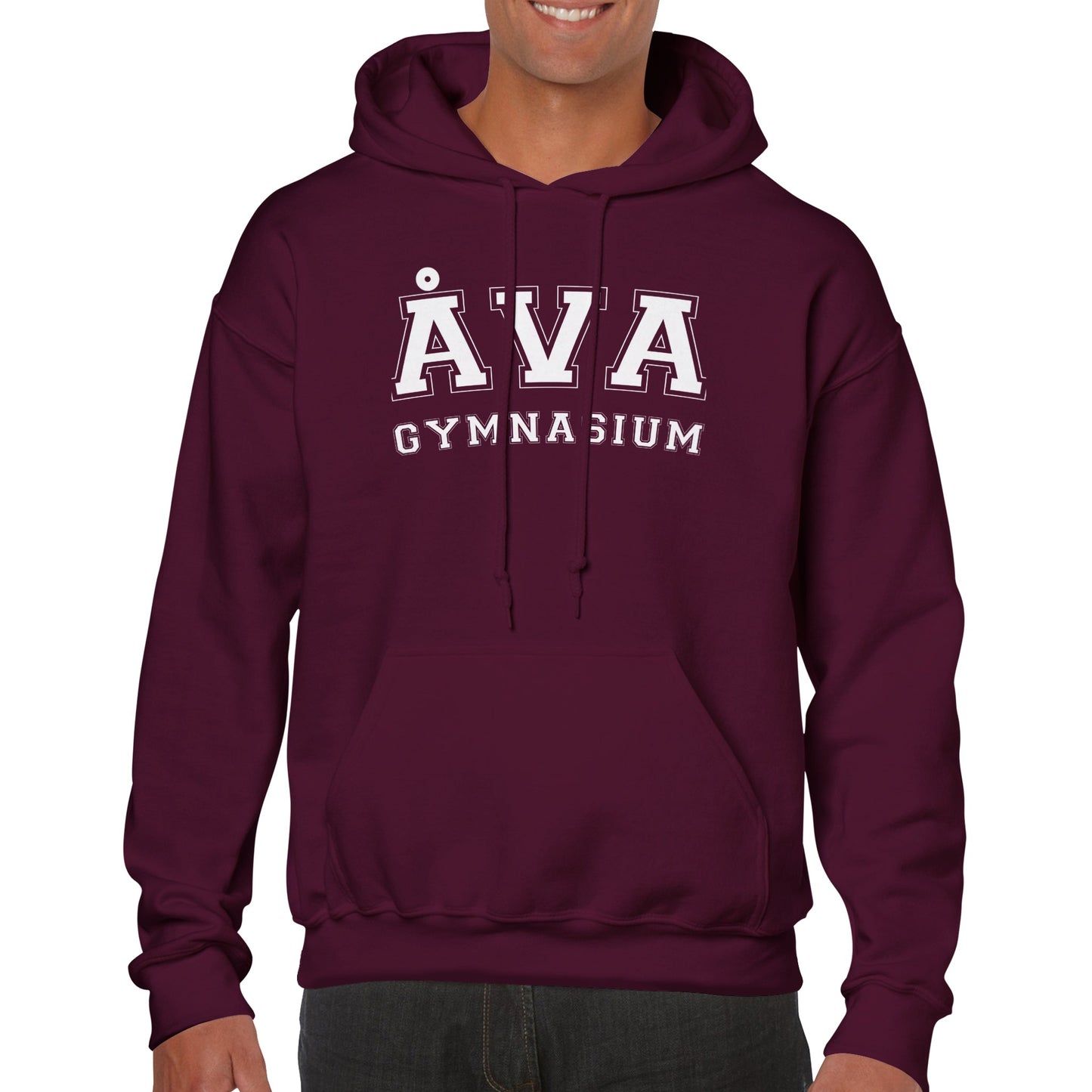 ÅVA GYMNASIUM - Unisex hoodie - 5 färger