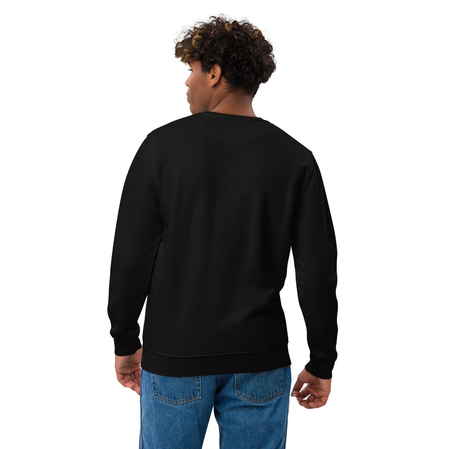 HERSBY - Premium unisex eco collegetröja med brodyr - 4 färger